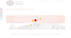 Desktop Screenshot of mercametrica.com